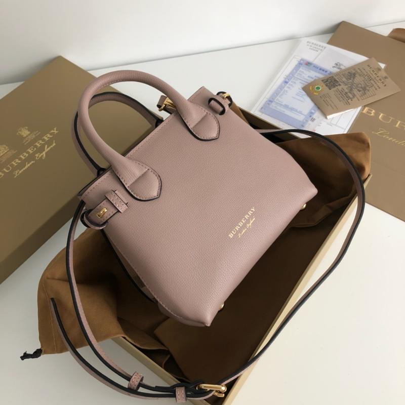 Burberry Handbags 40237121House Plaid Pink